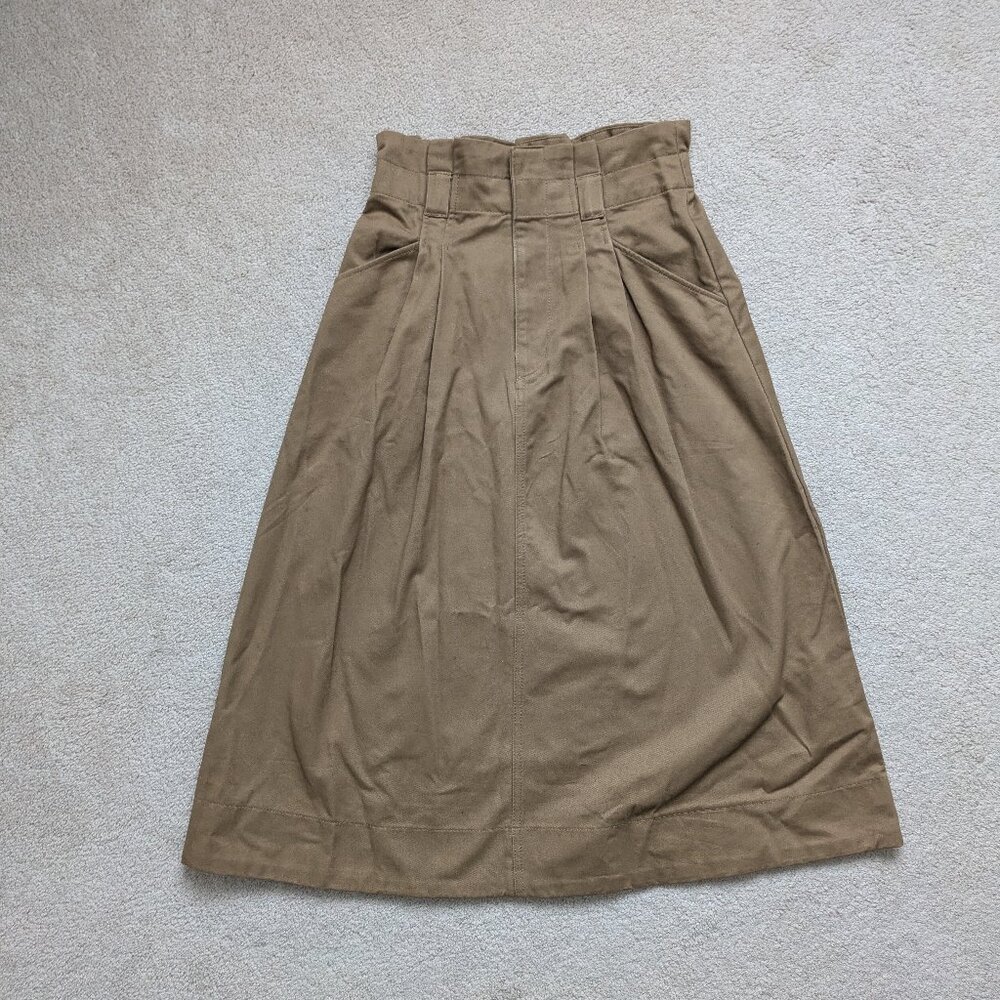H&M Maxi "Paper Bag" Skirt